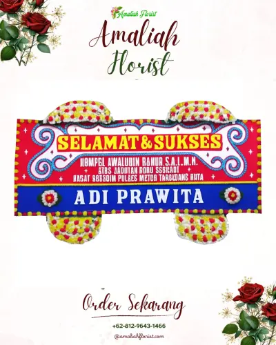 Karangan Bunga Ucapan Selamat di Bulotadaa Timur